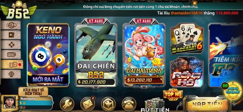 Cách chơi game bài B52club đơn giản, dễ hiểu dễ chơi