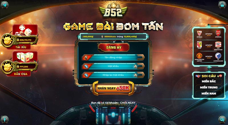 Chuẩn bị để tải app B52club