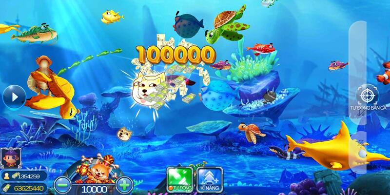 Bắn cá săn thưởng sở hữu đồ họa game cực bắt mắt