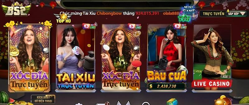 Giới thiệu về Live Casino B52 Club